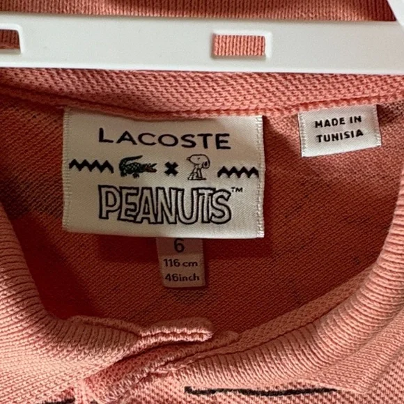 Lacoste Kids' Coral Graphic Polo Shirt - Picture 2 of 7